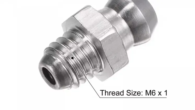 Copillas de engrase para su carro 250 cup cada una 6mm x 1mm de rosca.