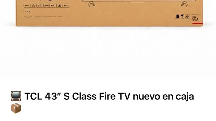 TV TCL 43”