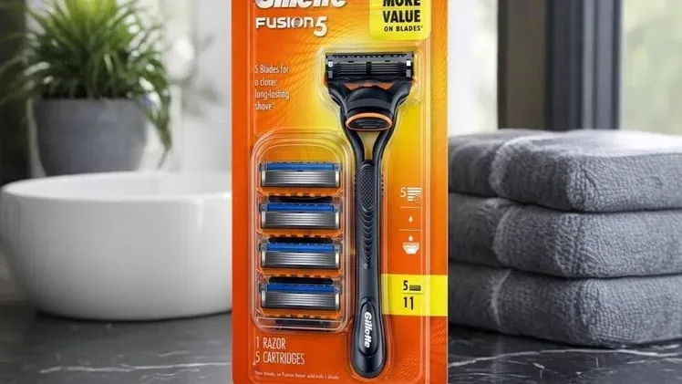 Cuchilla de afeitar Gillette fusion con 5 respuestos