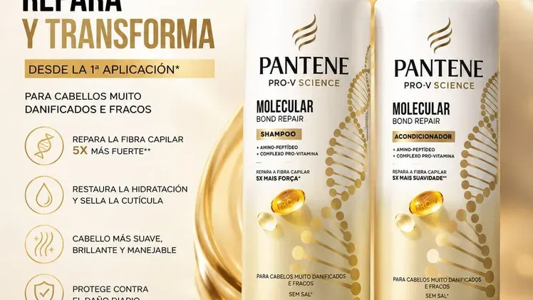 PACK CHAMPU Y ACONDICIONADOR PANTENE MOLECULAR