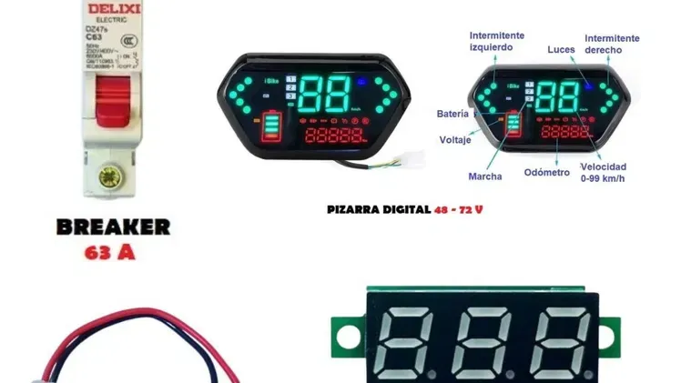 Accesorios de Motos Eléctricas de primera mano