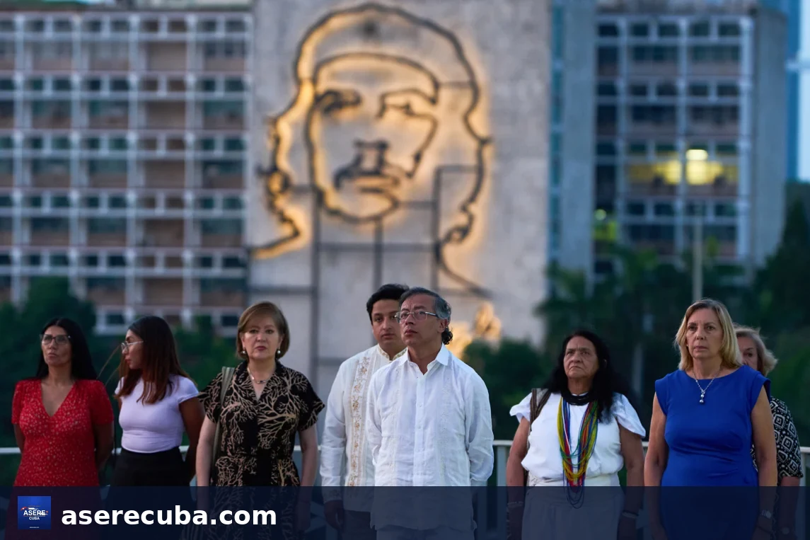 Gustavo Petro llama a la solidaridad con Cuba desde La Habana